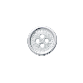 Button Pin in Sterling Silver