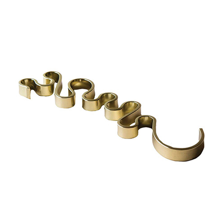 Brass Meander Candle Holder (5 Candle)