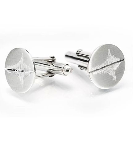 Create your own sound Cufflinks