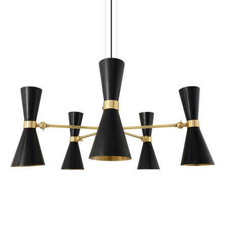 Cairo Five-Arm Contemporary Chandelier