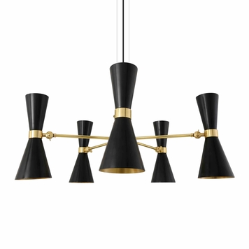 Cairo Five-Arm Contemporary Chandelier