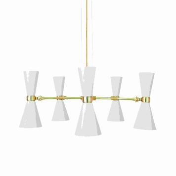 Cairo Five-Arm Contemporary Chandelier