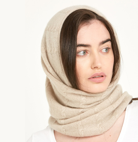 Cashmere Cable Snood