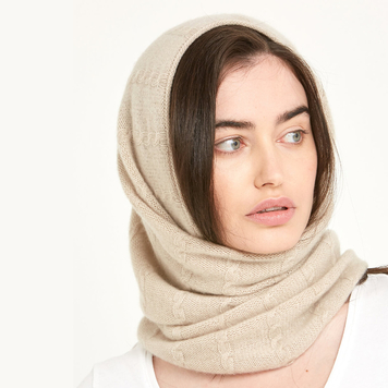 Cashmere Cable Snood