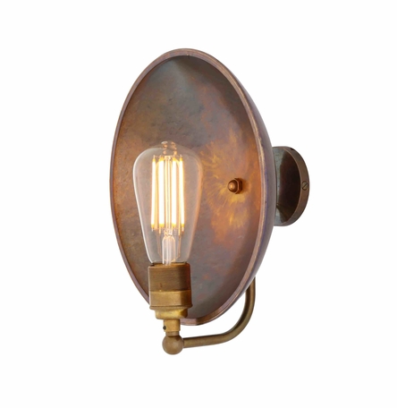 Chulainn Industrial Dish Wall Light