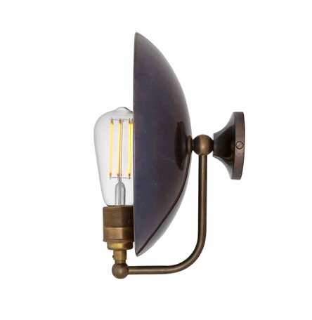 Chulainn Industrial Dish Wall Light