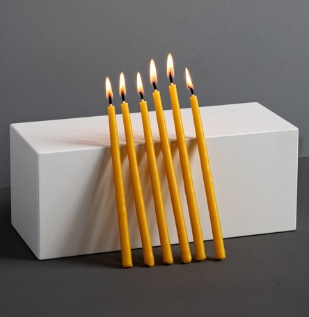 Beeswax Birthday Candles