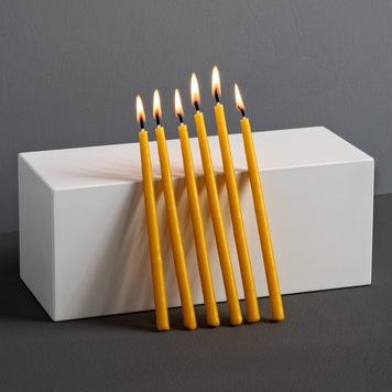 Beeswax Birthday Candles