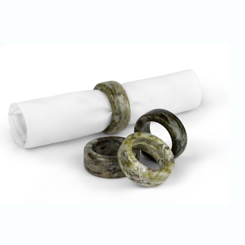 Connemara Marble Napkin Rings (set of 4)