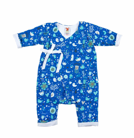 Blue Bird Snuggle Suit.