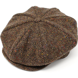 Eight Piece Cap Tweed