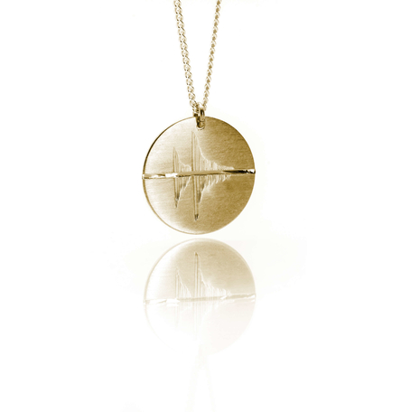 Resonate Bespoke ' I love you " pendant