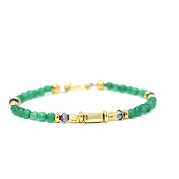 Wilde Emeralde Skinny Bracelet
