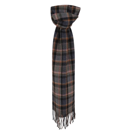 Multicoloured Plaid Scarf