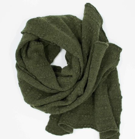 Khaki Slub Scarf