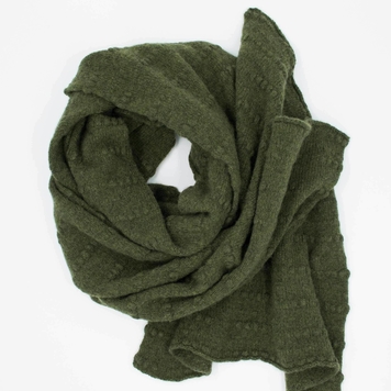 Khaki Slub Scarf