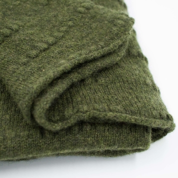 Khaki Slub Scarf