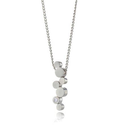 Stepping Stone Silver Pendant Stepping Stone Silver Pendant
