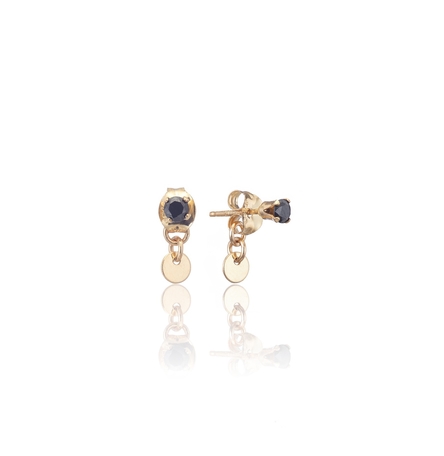 14KT GF Backdrop Ear Studs