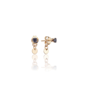 14KT GF Backdrop Ear Studs