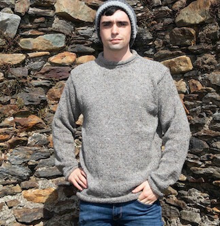 Men’s Fisherman Roll Neck Sweater