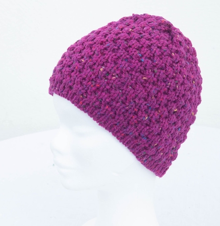 Aran Berry Stitch Knitted Donegal Hat