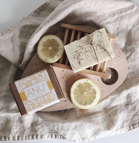 ANU Citrus Poppy Soap