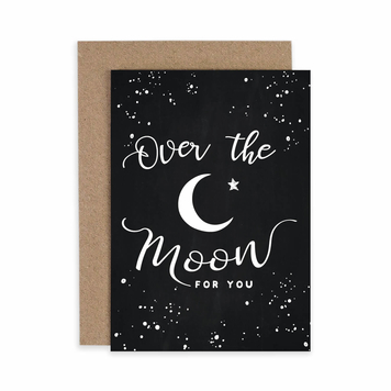 Over the Moon ‘Congratulations’ Card