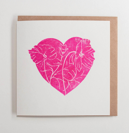 Floral Heart Card