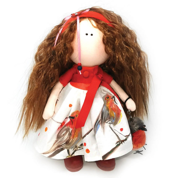 Robin - Handmade Collectible Irish Doll