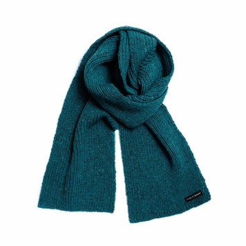 Donegal Wool Knit Scarf