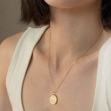 Lucky Irish Coin Necklace