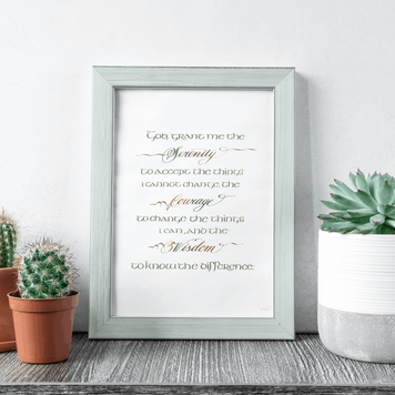 Serenity Prayer