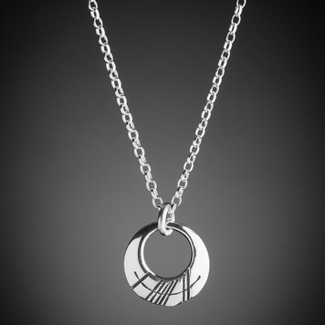 Ogham Grá Pendant