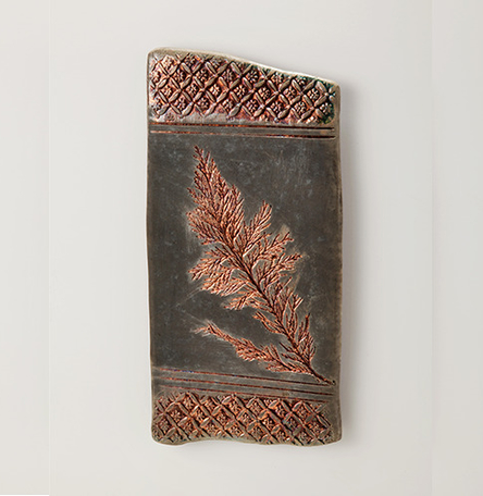 Wall hanging flora tile