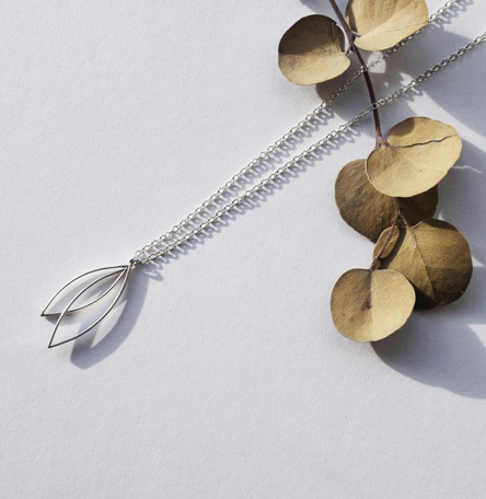 Leaf Line Pendant