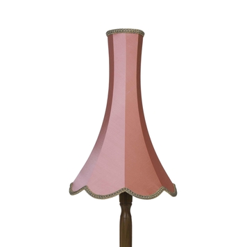 Bubble Gum Silk Chimney Bell Lampshade