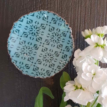 Patterned Lustre Dish