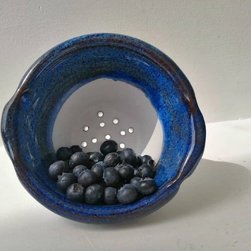 Blue Colander