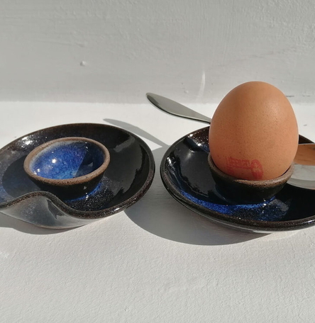 Blue Stackable Eggcup