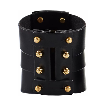 Front Panel Cuff - Unisex - Black