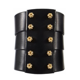 Front Panel Cuff - Unisex - Black