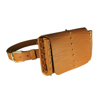 Etched Belt Bag - Mustard