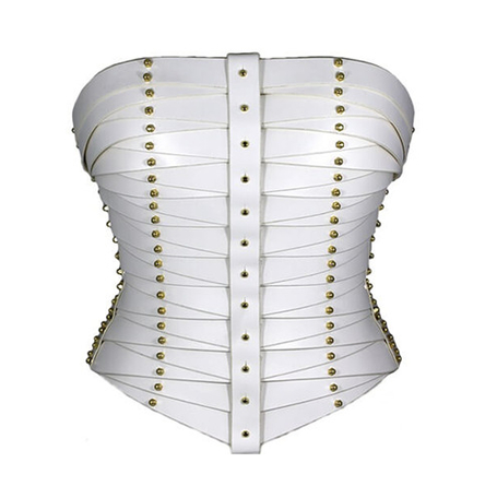 Bridal Bustier - White