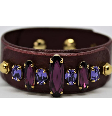 Swarovski Bracelet - Merlot