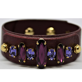 Swarovski Bracelet - Merlot