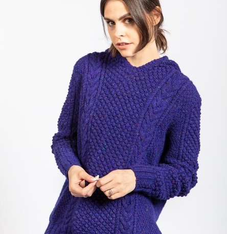 Eve Momer Handknit Hoodie